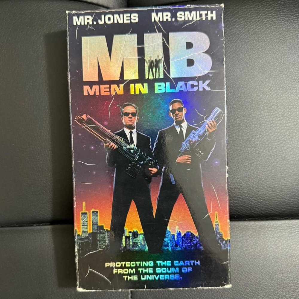 MIB Men In Black 1997 Holographic VHS